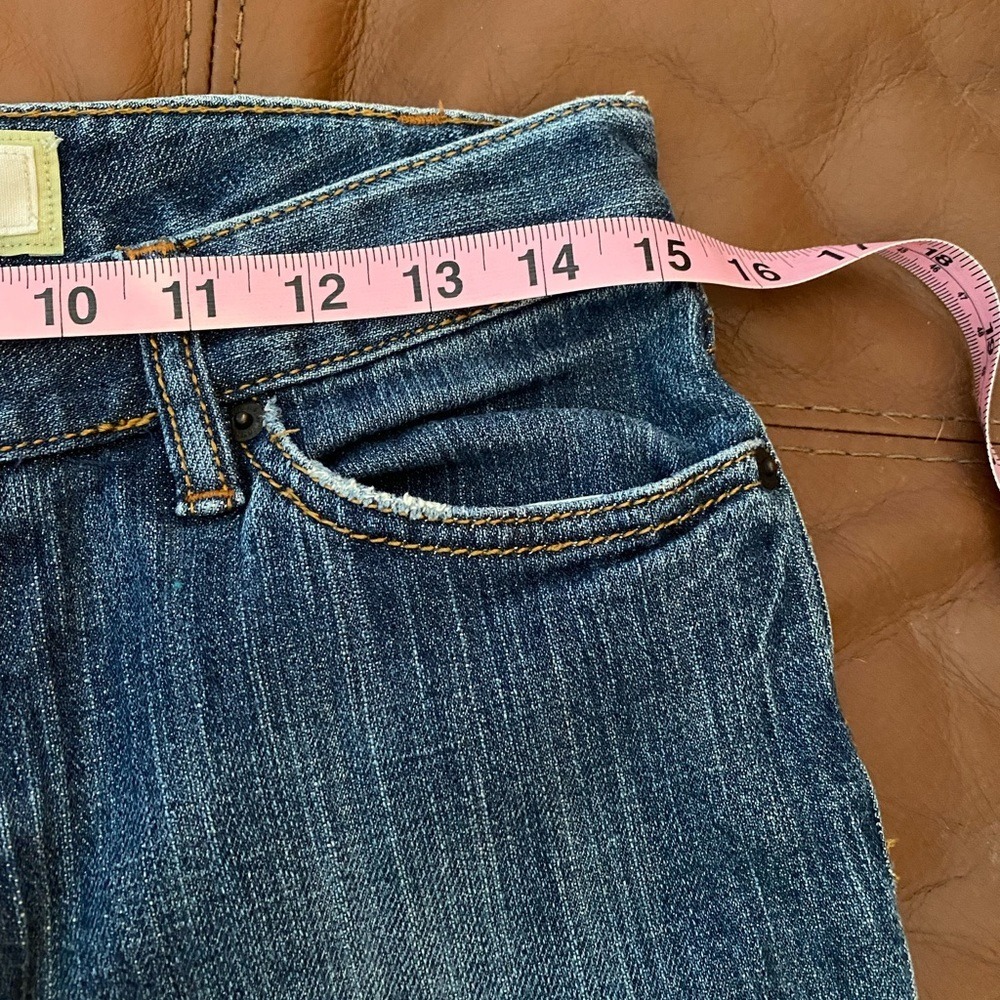 LOFT Ann Taylor Curvy Cropped Jeans Dark Wash‎ Denim Womens Size 2 - Picture 5 of 8